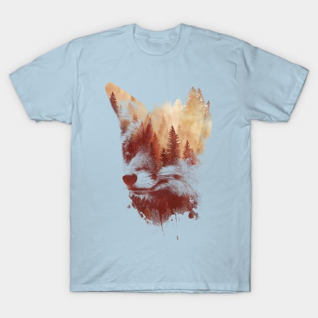 blind fox T-Shirt by astronaut